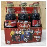 Full 6 Pack of NASCAR Coca-Cola