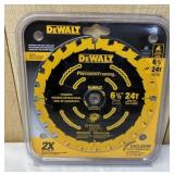 New DeWalt 6.5' Saw Blade w/ 24 Teeth