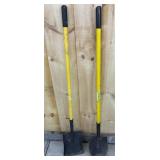 Fiberglass Handle Spade & Flat Shovel