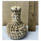 4' Tall Shell Bud Vase