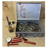 Enco No 340 Magnetic Base Indicator w/ Extras