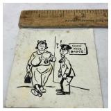 'Show Your Badge' Cartoon