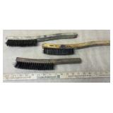 3 Wire Brushes
