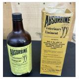 Absorbine Veterinary Liniment Jar w/ Box