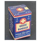 Unopened American White Cross Gauze Bandage
