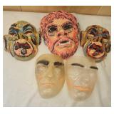 Vintage Face Masks Halloween