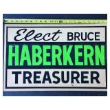 Elect Bruce Haberkern Treasure Poster