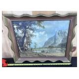 Albert Bierstadt's Yosemite Valley Framed Print