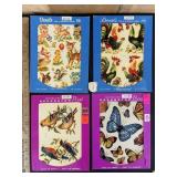 Meyercord Decals: Birds, Butterfly, Chicken, Kids
