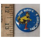 Mark The Bird Fidrich Detroit Tiger Button