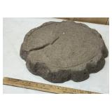 Yard Décor Concrete Log Slab