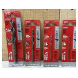 4 New Milwaukee Drill Bits