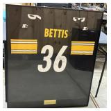 Framed Jerome Bettis Autographed Steelers Jersey