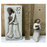 2 Willow Tree Angels- Mother & Daughter