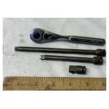 1/4' Socket Driver & Extensions