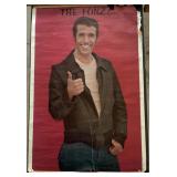 1976 Fonze Happy Days Poster- 23'x35'