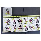 Mickey Mouse Stickers & Storage Container