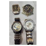 Lot of 4 Vintage Mens Wrist Watches