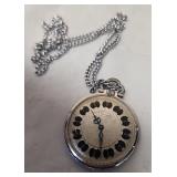 Heritage Silvertone Pocket Watch