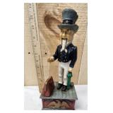 Uncle Sam Mechanical Cast Bank