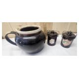 Stoneware & Cheese Containers
