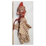 1950's Clown Toy Hand Puppet
