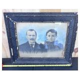 Antique Photo & Frame