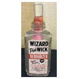 Wizard Pink Wick Deodorizer Glass Container