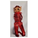 Vintage Elf on the Shelf Ornament Doll