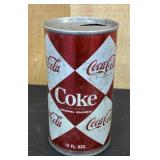 1960s Coca-Cola Harlequin Can- Bottled in Detroit