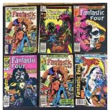 6 Marvel Fantastic Four Comics