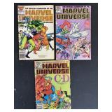 3 Marvel Universe Comics