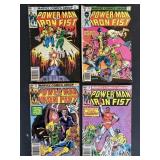 4 Marvel Powerman & Iron Fist Comics