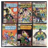 6 Marvel Powerman & Iron Fist Comics
