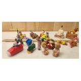 Assortment of Fast Food Vintage Toys