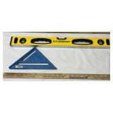 24' Level & Speed Square
