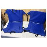 2 Padded Stadium Seats