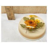 Acrylic Flower Paperweight Jeanne Ocker