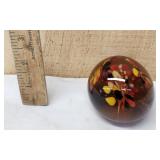Acrylic Egg Multi Color yellow/red