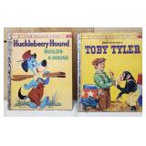 2 Children's Books- Toby Tyler & Huckleberry Hound