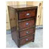4 Drawer Side Table