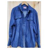 Wrangler Jean Long Sleeve Mens Shirt XL