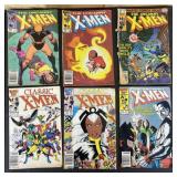 6 Marvel X-Men Comics