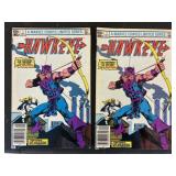 2 Marvel First Issue Hawkeye Comics