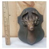Vintage Buck Deer Wall Plaque