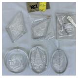 6 Ornaments- Energizer Bunny