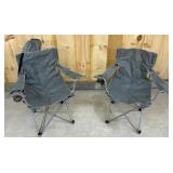 2 Folding Chairs w/ 1 Bag