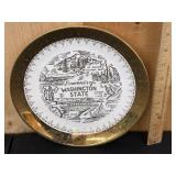 Crest-O-Gold Souvenir of Washington State Plate