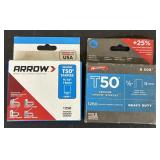 Arrow T50 Staples- Both at least half full