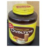 Ovaltine 12oz Chocolate Flavor Glass Jar